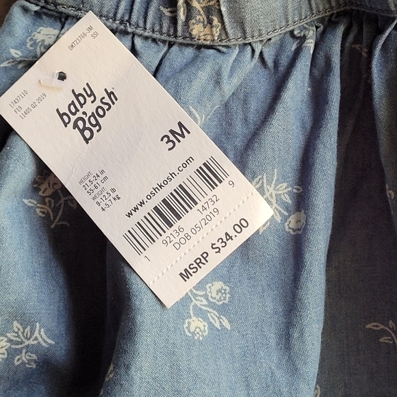 baby B'Gosh Chambray Sun Dress - Picture 6 of 7